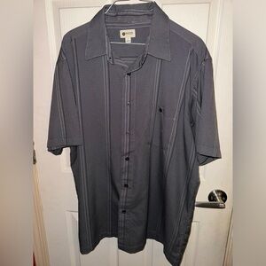 Men’s button up short sleeve shirt Haggar